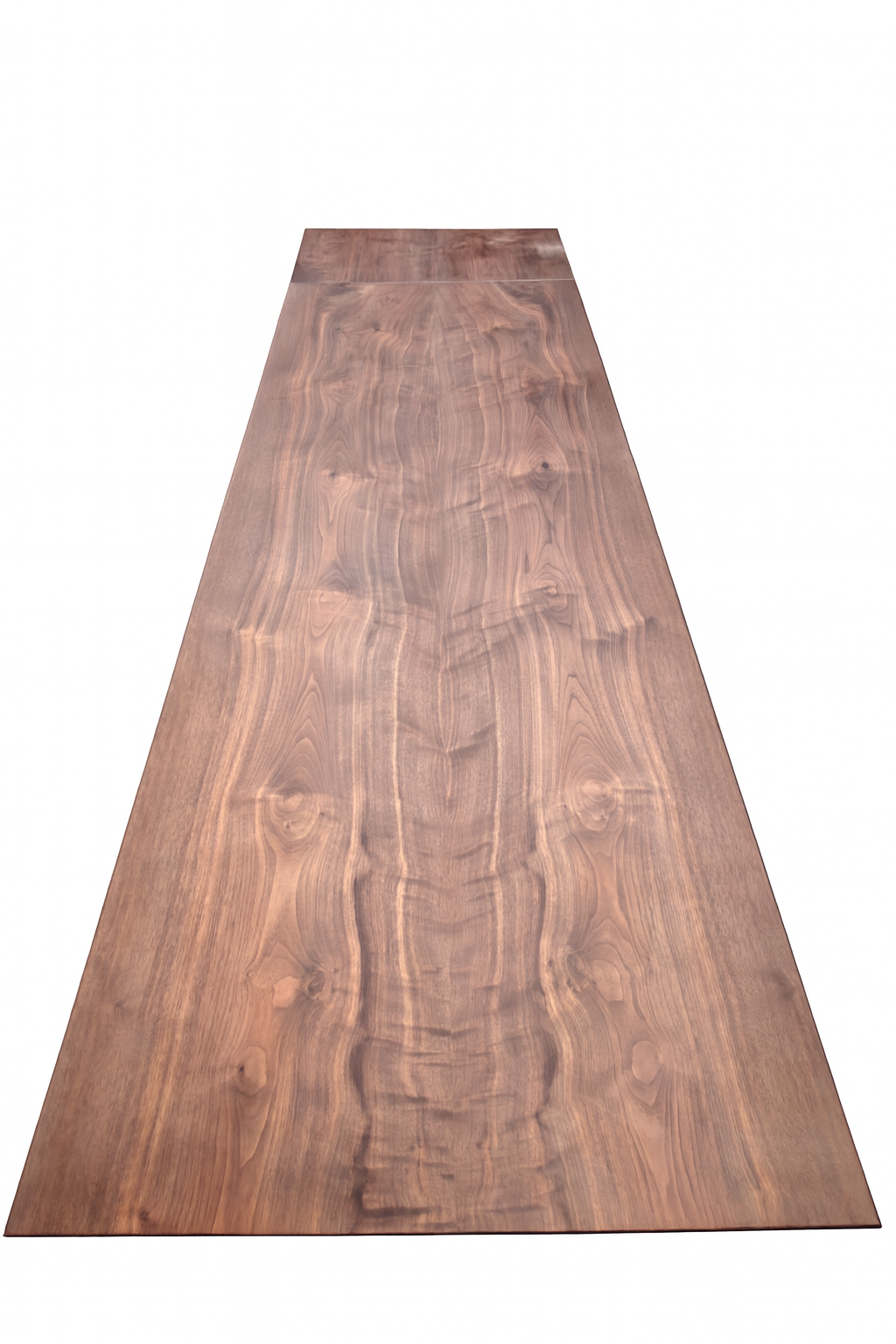 PLANKEBORD | KAUKASISK VALNØD MED NATURKANT | 250CM +50 X 95CM