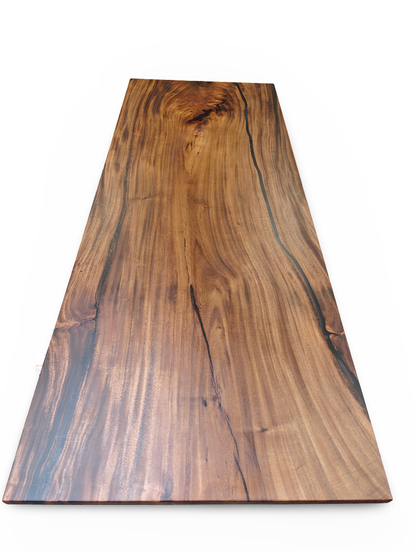 PLANKEBORD | VALNØD | 1 HEL PLANKE | 254 X 101 CM