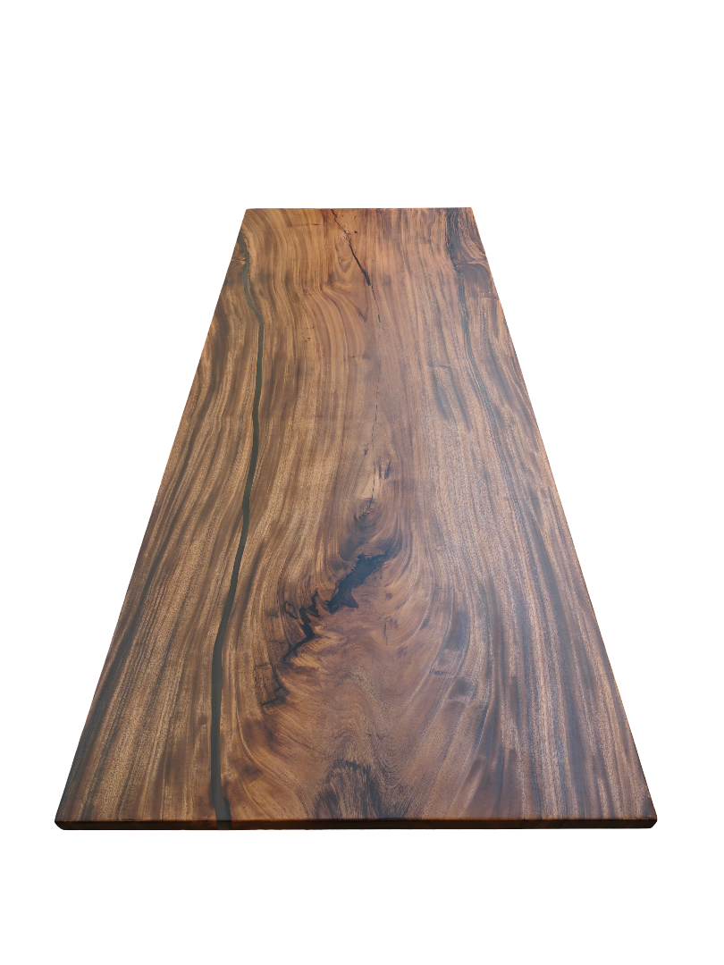 PLANKEBORD | VALNØD | 1 HEL PLANKE | 254 X 101 CM