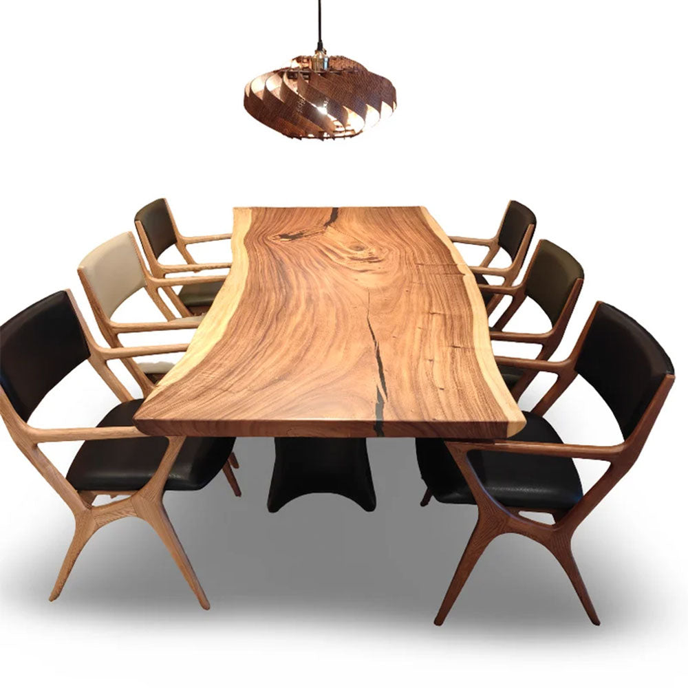 PLANKEBORD | VALNØD | 200 x 90-100 cm