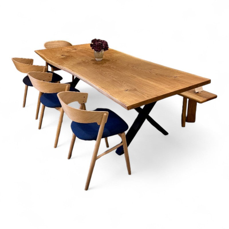 PLANKEBORD | EGETRÆ | 230cm x 100cm
