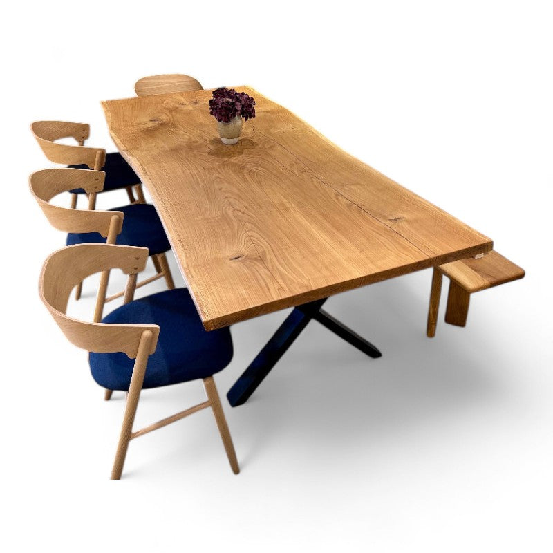 PLANKEBORD | EGETRÆ | 230cm x 100cm