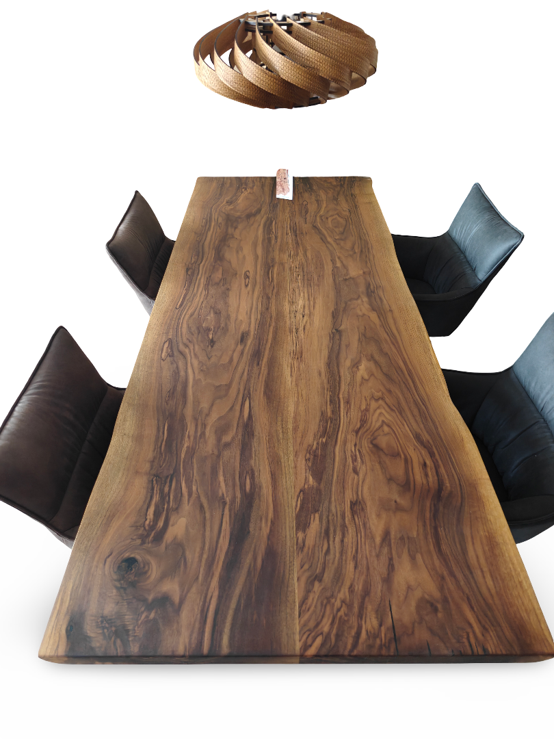 PLANKEBORD | VALNØD | 250 x 95-98 cm